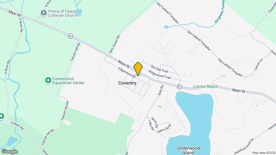 116 Edgemere Rd Map and Location Details