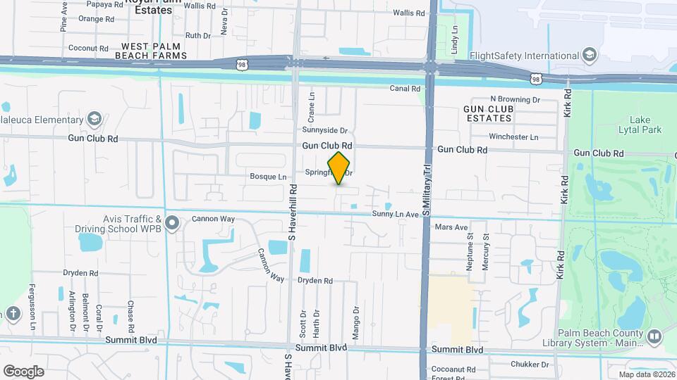 4757 Sunny Palm Cir Map and Location Details