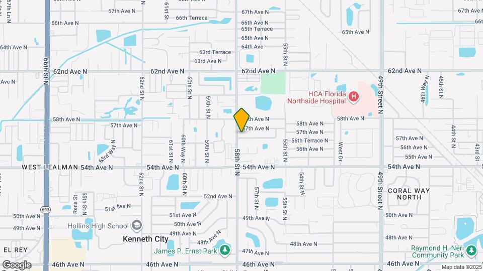 5773 56th Terrace N Map and Location Details