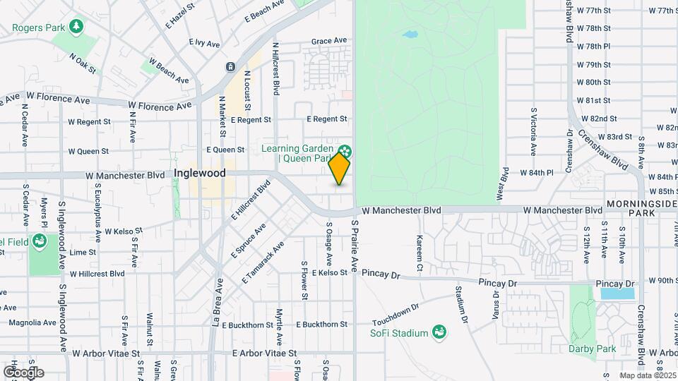 709 Manchester Dr Map and Location Details