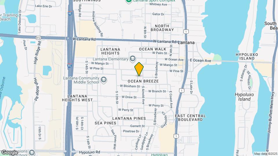 408 S 9th St Map and Location Details