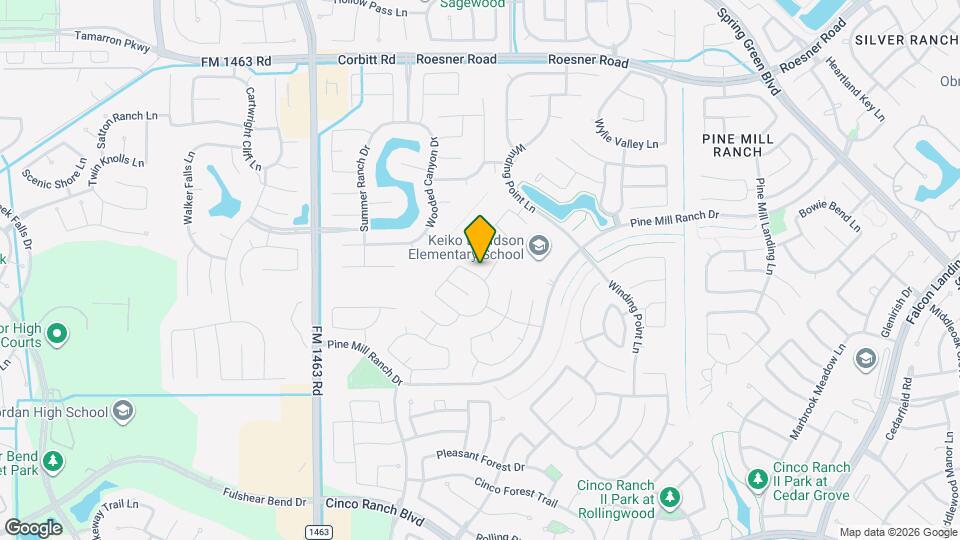 27146 Harvest Pointe Ln Map and Location Details