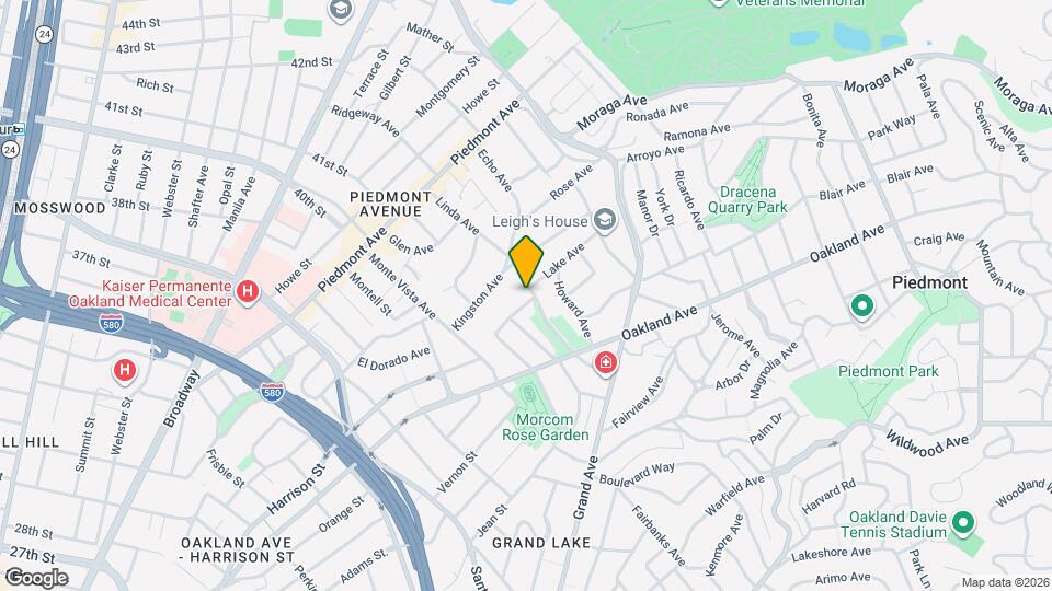 223 Linda Ave Map and Location Details