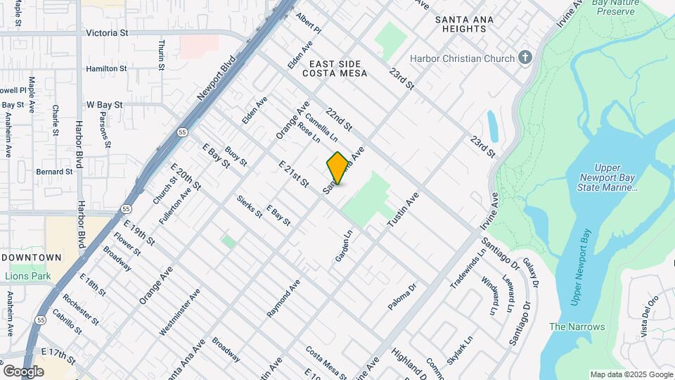 2120 Santa Ana Ave Mapa y Detalles de la Ubicación