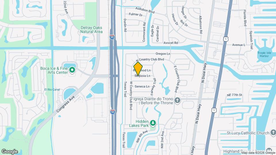400 Sequoia Ln Map and Location Details