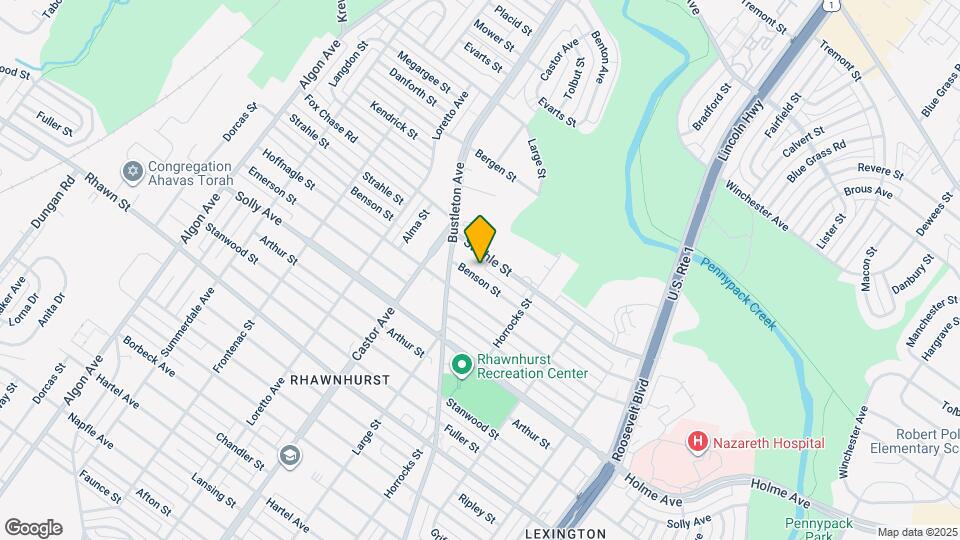 2125 Benson St, Unit 1st Floor Map and Location Details