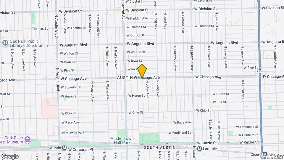 5457 W Chicago Ave Mapa y Detalles de la Ubicación
