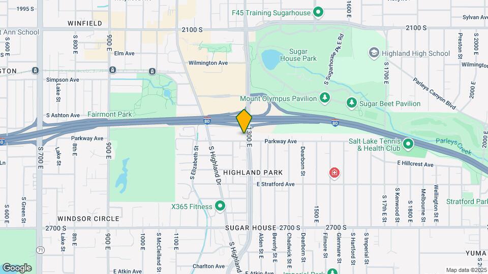 1285 Parkway Ave Map and Location Details