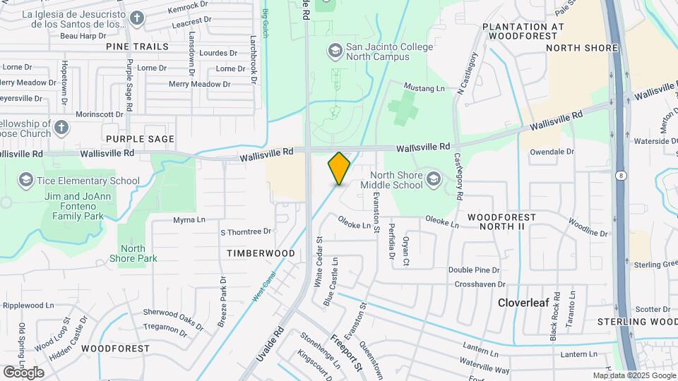 122 White Cedar St Map and Location Details