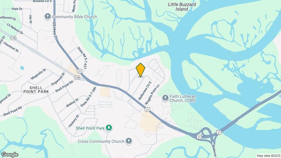 907 Belleview Cir W Map and Location Details
