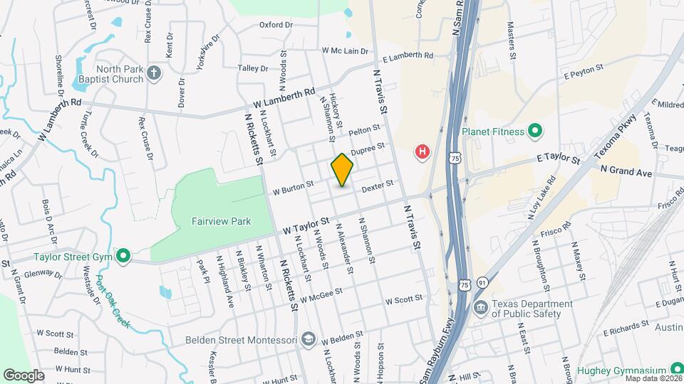 315 W Dexter St Map and Location Details