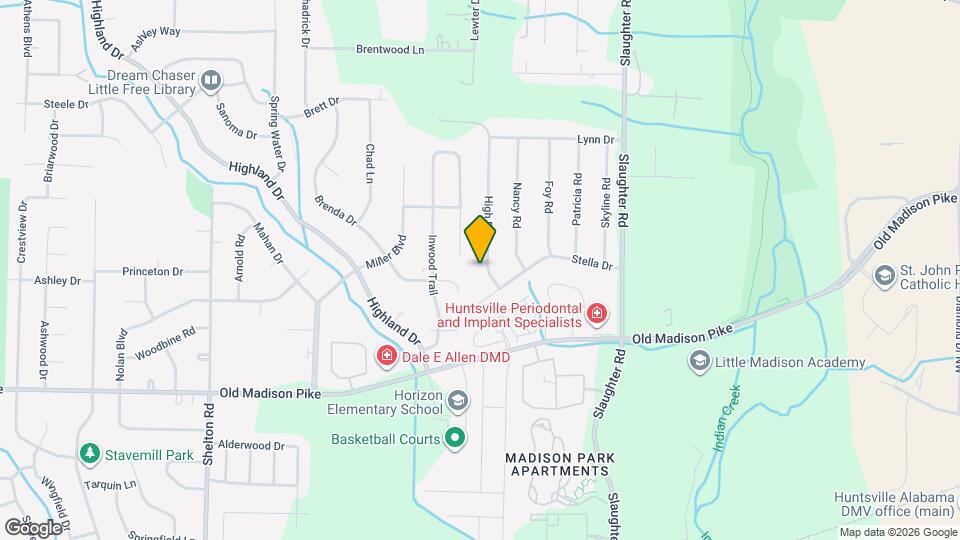 205 High Rd Map and Location Details