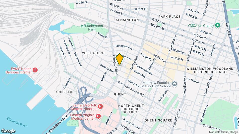 901 Shirley Ave Mapa y Detalles de la Ubicación