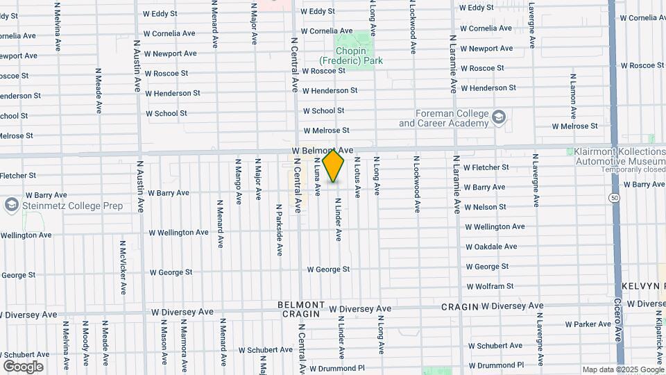 5502-5510 W Barry Ave Mapa y Detalles de la Ubicación