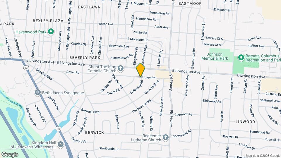 2869 Dover Rd Map and Location Details