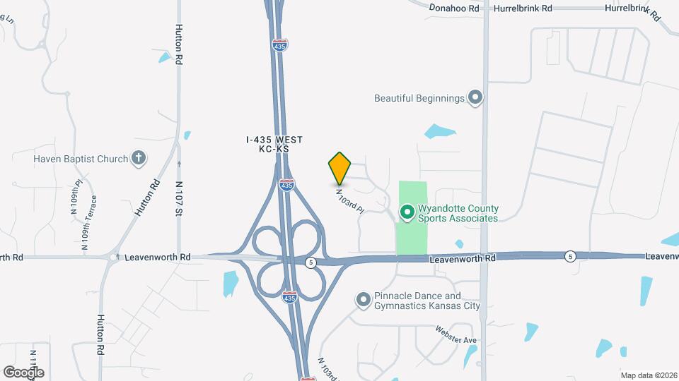 3241 N 103rd Pl Map and Location Details