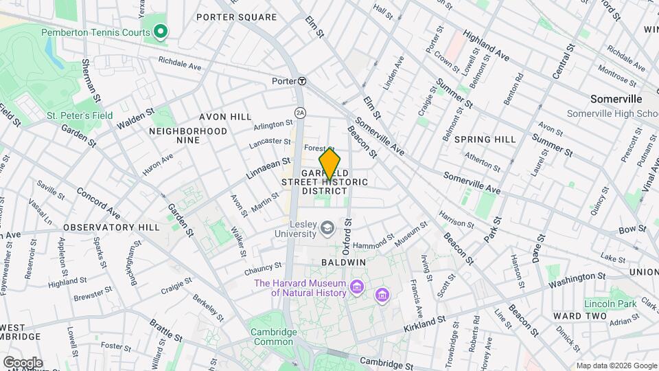 54 Garfield St, Unit #A Mapa y Detalles de la Ubicación