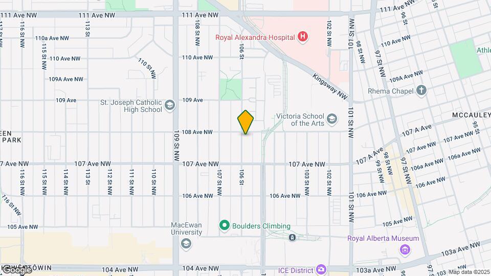 10745 106th St NW Map and Location Details