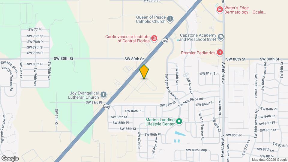 8196 SW 67th Ave Map and Location Details