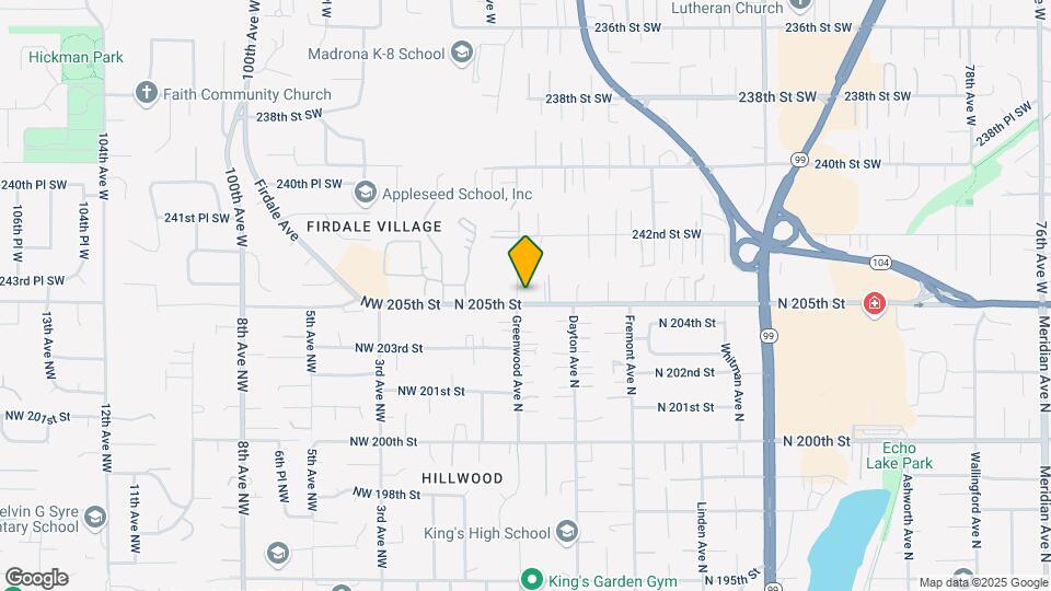 24317 92nd Ave W Map and Location Details