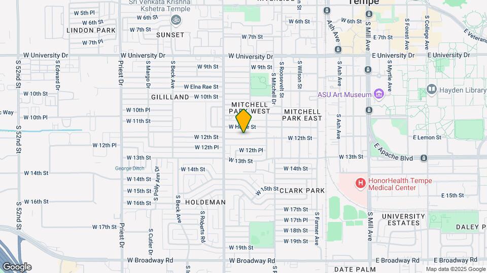 804 W 12th St Map and Location Details