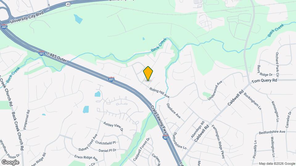 13633 Coram Pl Mapa y Detalles de la Ubicación