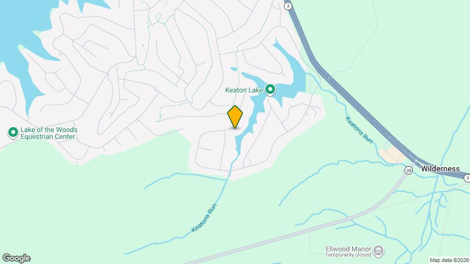 1206 Eastover Pkwy Map and Location Details