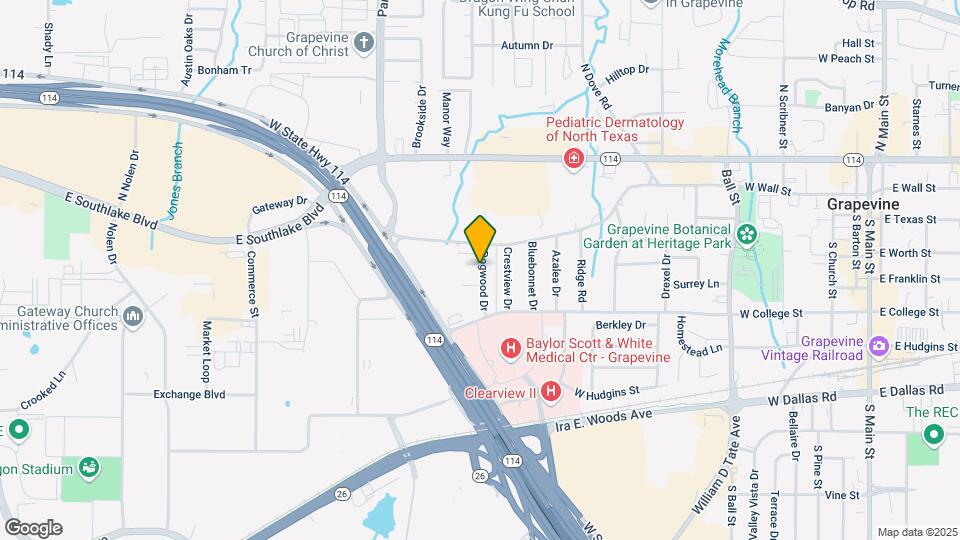 1801 Evergreen Ct Map and Location Details