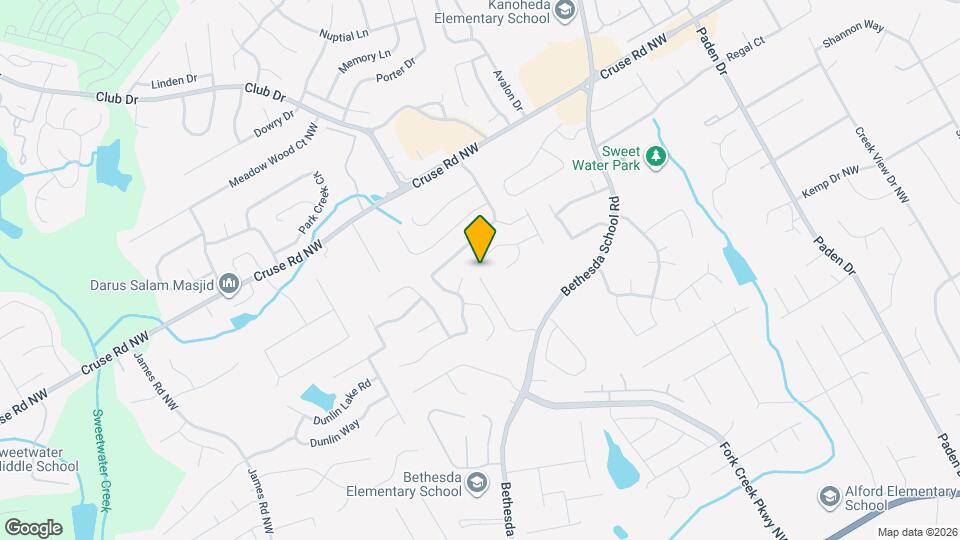 2868 Loral Pines Dr NW, Unit A Mapa y Detalles de la Ubicación