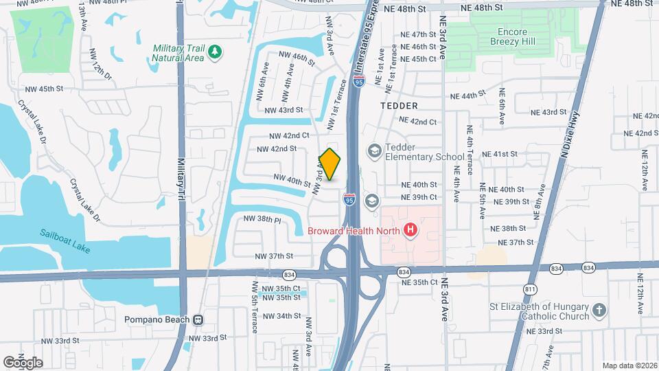 221 NW 40th St Map and Location Details