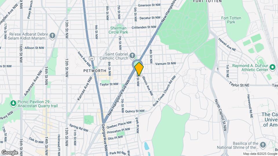 4115 5th St NW Map and Location Details