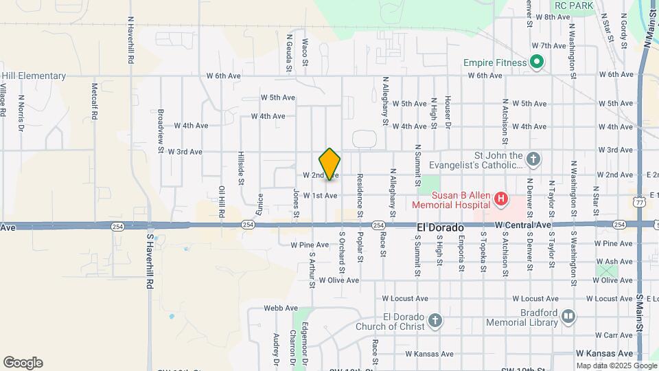 208 Ohio St Map and Location Details