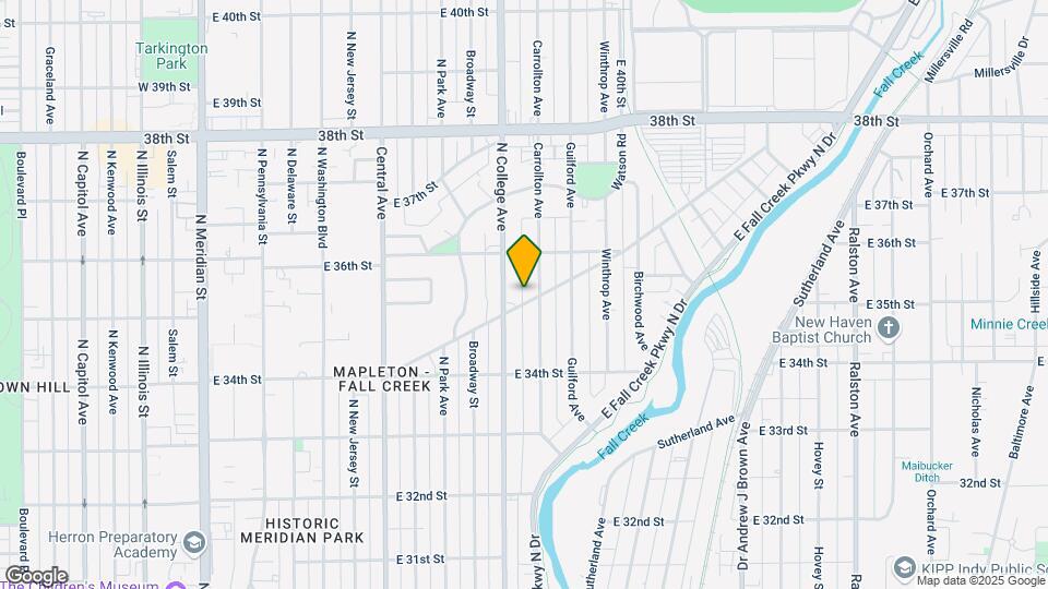 722 Fairfield Ave Map and Location Details