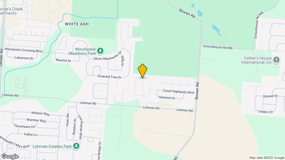 5439 Rockhurst Dr Map and Location Details