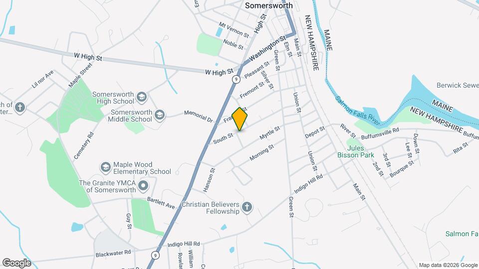 62 South St Map and Location Details