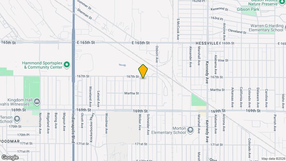 6713 Wicker Ave Map and Location Details