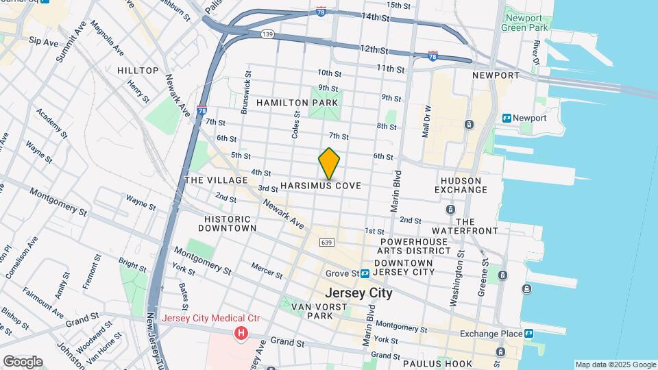 245 4th St, Unit G Map and Location Details