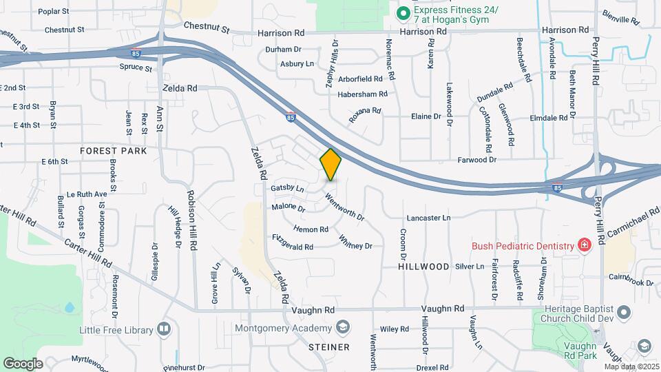 3204 Gatsby Ln Map and Location Details
