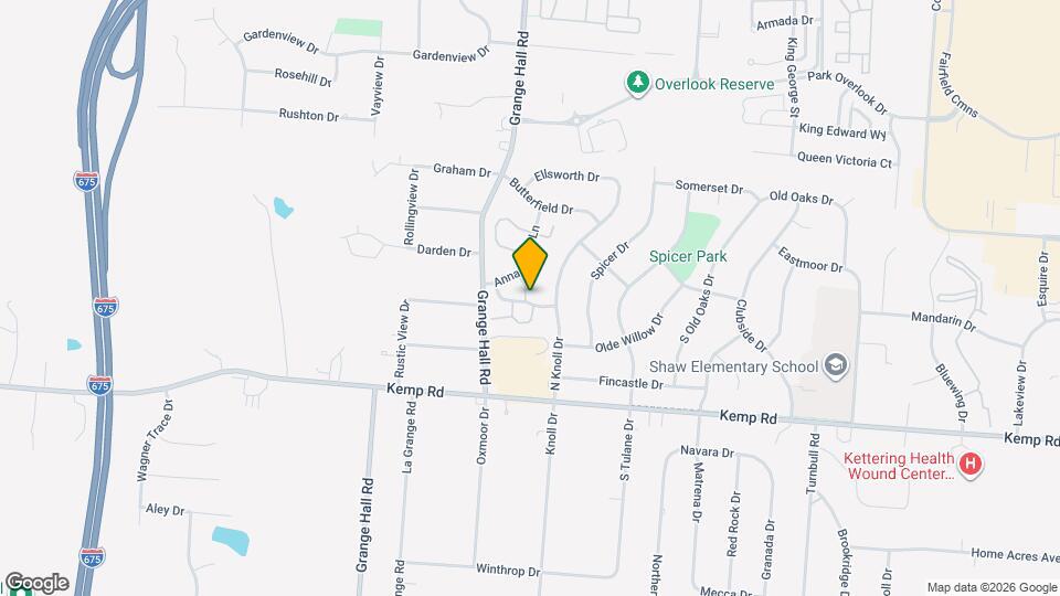 3851 Hillsboro Dr Mapa y Detalles de la Ubicación