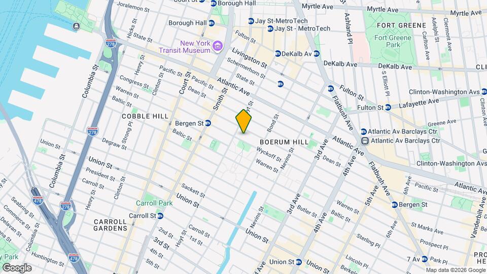 149 Wyckoff St Map and Location Details