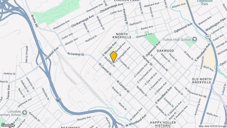 205 E Springdale Ave, Unit 205 Map and Location Details