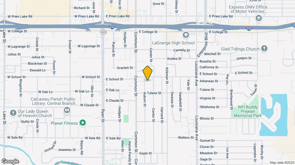 3707 Auburn St Map and Location Details