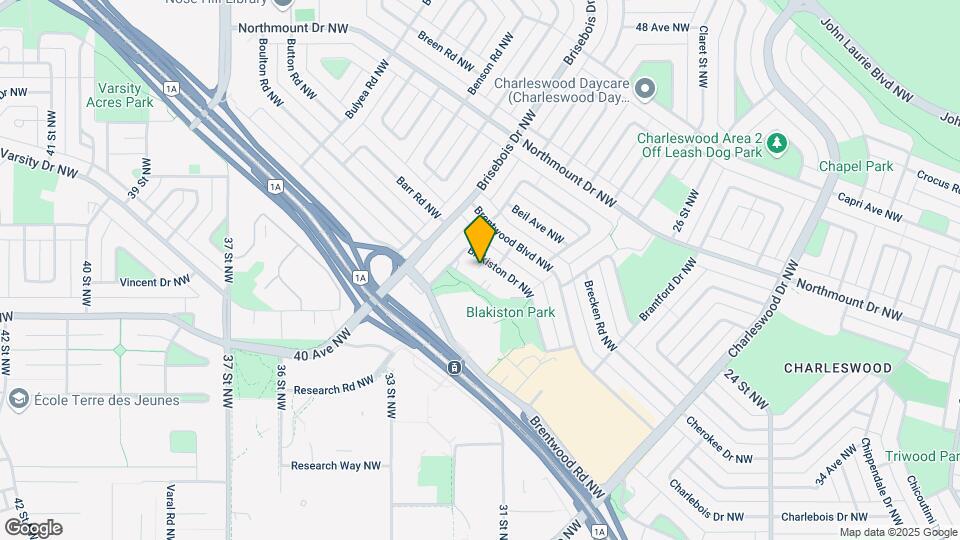 3103 Blakiston Dr NW Map and Location Details