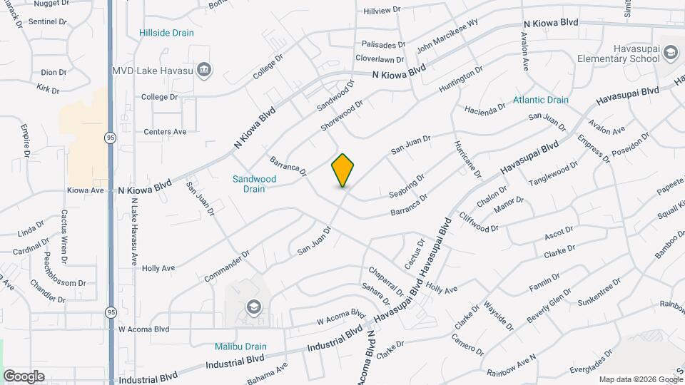 2237 San Juan Dr Mapa y Detalles de la Ubicación