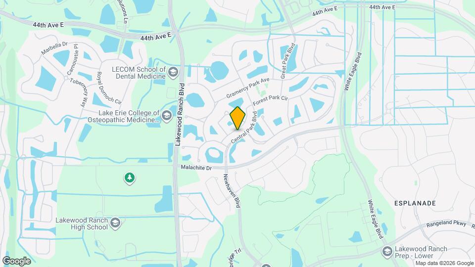 11504 Piedmont Park Xing Mapa y Detalles de la Ubicación