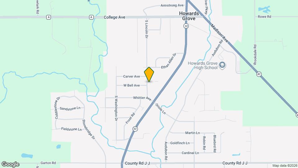 715 S Lincoln Dr, Unit 4 Map and Location Details