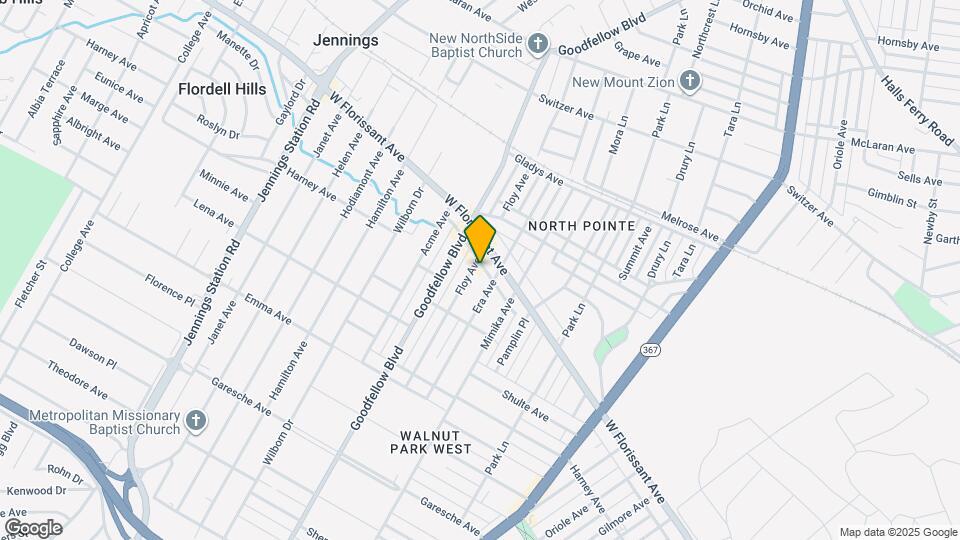 5756 Floy Ave Mapa y Detalles de la Ubicación