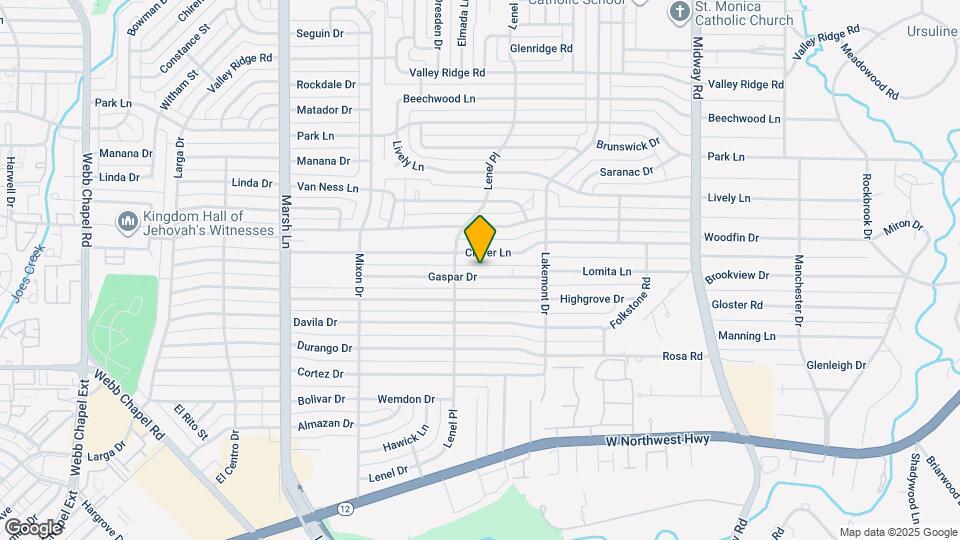 3925 Gaspar Dr, Unit Garage Apartment Map and Location Details