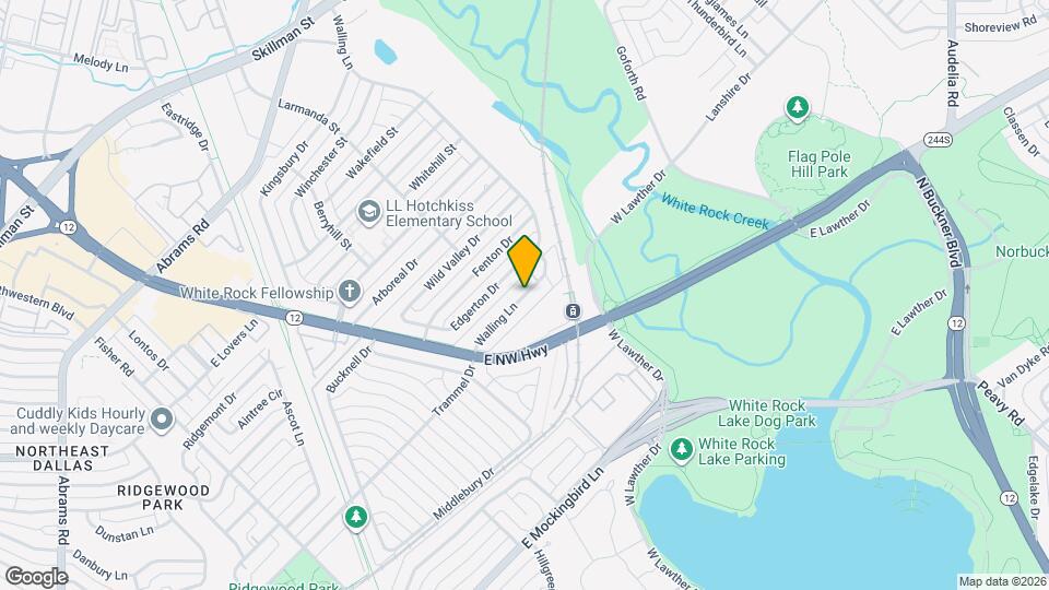 7424 Walling Ln Map and Location Details