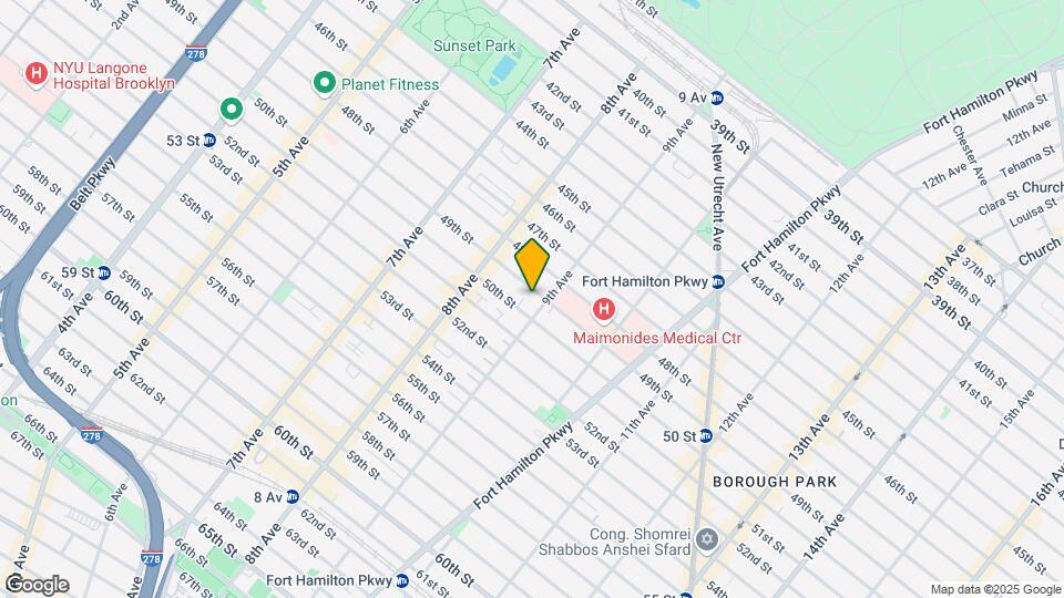 864 49th St Map and Location Details